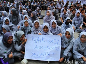 Pelayanan Dibuka Lagi, Sebagian Karyawan RSUD Al-Ihsan Masih Demonstrasi