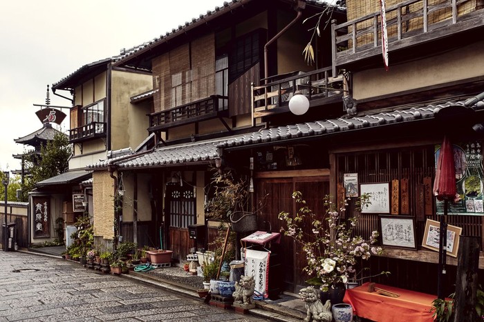 Ilustrasi rumah di Jepang