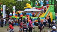 Di lokasi acara juga disediakan arena bermain anak. Istimewa/Toyota-Astra Motor.