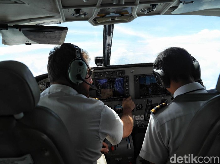 Pesawat kecil atau yang biasa disebut (perintis) Susi Air mengantarkan masyarakat dari Bandar Udara Nunukan menuju Bandra Udara Yuvai Semaring Krayan, Kalimantan Utara.