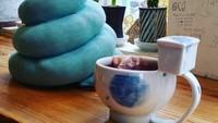 Foto: Instagram @itceekim8. Lucu namun sedikit menjijikan, kafe ini bertemakan kotoran manusia. Namun tak perlu khawatir karena kafe ini bersih tak seperti namanya Seoul Poop Cafe.