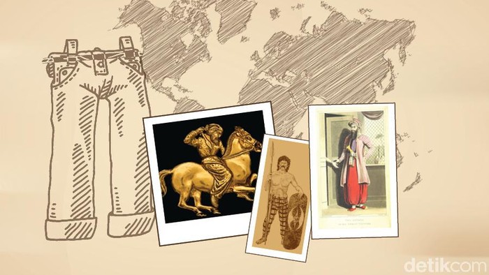 Sejarah panjang celana panjang (Andhika Akbarsyah/detikcom)
