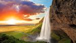 Foto: Air Terjun Cantik dari Lelehan Gletser