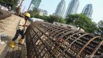 Begini Suasana Jalan Galunggung yang Ditutup