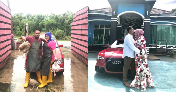  Wanita  Ini Hadiahi Suami Mobil  Mewah  dari Hasil Jualan 
