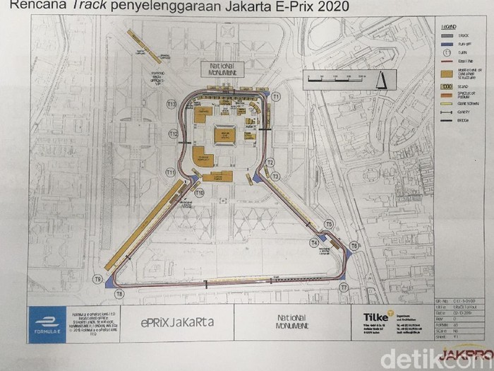 Jakpro dan FIA telah menyelesaikan pembuatan rencana sirkuit Formula E di Jakarta