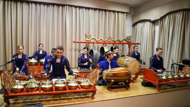 KBRI Moskow Gelar Malam Gamelan di Museum of Oriental Rusia