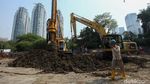 Begini Suasana Jalan Galunggung yang Ditutup