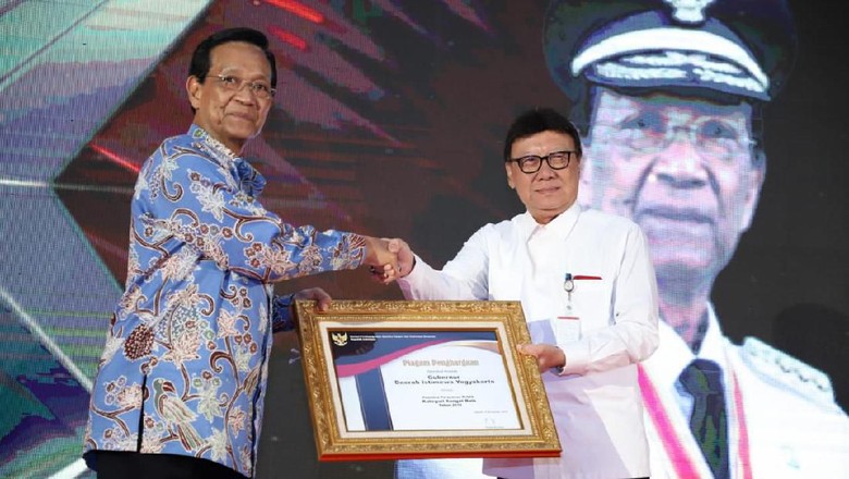 Kata Sultan HB X Usai Terima Penghargaan dari KemenPAN-RB Kata Sultan HB X Usai Terima Penghargaan dari KemenPAN-RB