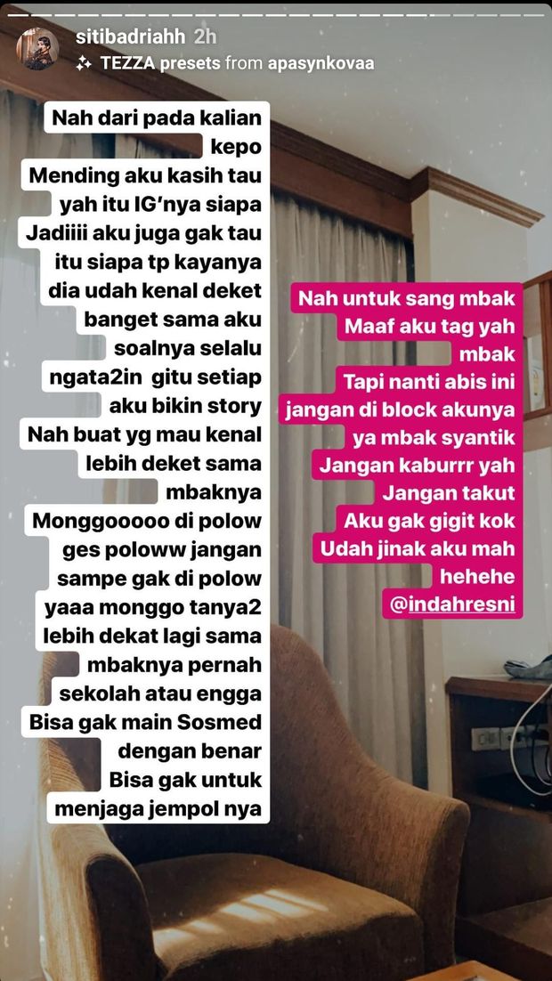 Siti Badriah Dibuat Kesal oleh Satu Netizen, Kenapa Sih?