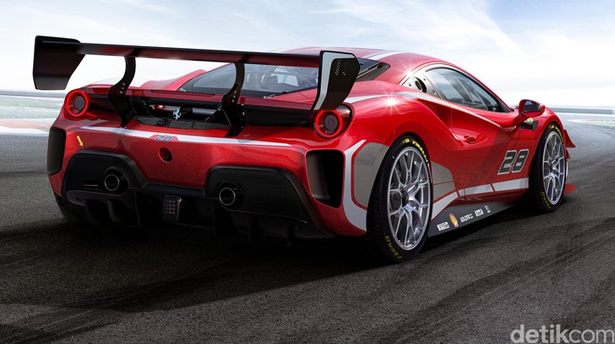 Kuda Jingkrak Balap, Ferrari 488 Challenge Evo
