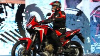 Honda CRF1100L Africa Twin Adventure Sports juga diperkenalkan.