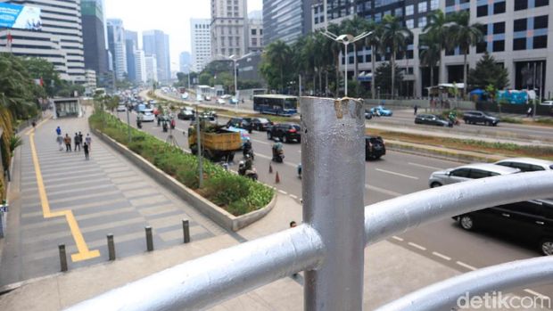 Kondisi Terkini JPO Sudirman yang Diyakini Anies Bakal Jadi Spot Selfie