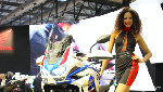 Model Cantik di Pameran EICMA Milan