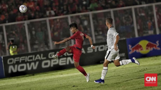 Timnas Indonesia U-19 berhasil memetik tiga angka pada laga lawan TImor Leste.