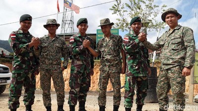 Akrabnya Para Penjaga Perbatasan Indonesia-Malaysia