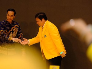 HUT ke-57, Jokowi Harap Golkar Semakin Solid