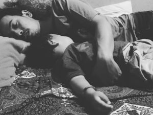 Ayahku Pahlwanku titihan Keringatmu Adalah bahagiaku
