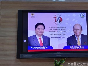 Airlangga Gelar Rapat Bareng Mendag AS, Bahas Apa?