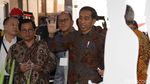 Momen Jokowi Foto Bareng Warga Saat Hadiri Pameran Konstruksi