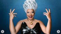 Selain dirinya ada Queen Latifah yang menjadi Ursula. Dok. Instagram