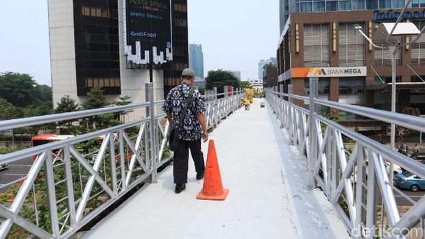 Kondisi Terkini JPO Sudirman yang Diyakini Anies Bakal Jadi Spot Selfie