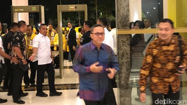 HUT ke-55 Golkar, AHY-Zulhas-Surya Paloh Hadir