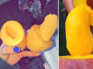 Begini Trik Baru Potong Mangga yang Mudah dan Praktis