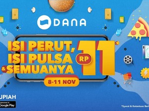 Isi Perut, Isi Pulsa & Semuanya Cuma Rp11!