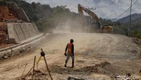 Pembangunan infrastruktur di kawasan perbatasan Indonesia terus dilakukan.