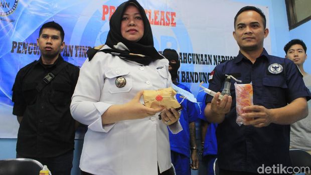 BNN Bandung Barat Ringkus 3 Kurir Sabu Jaringan Lapas