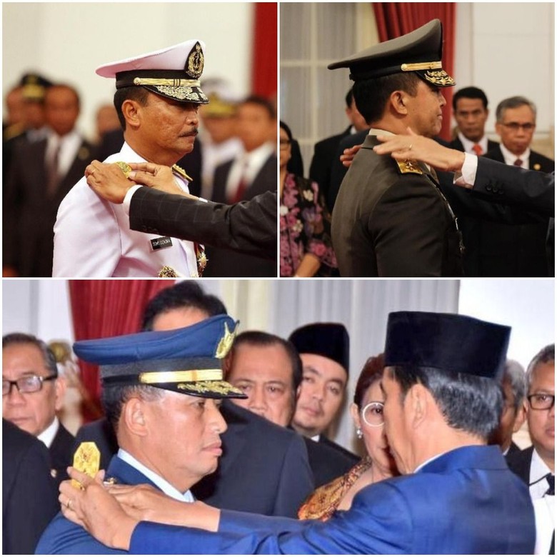 Profil Tiga Kepala Staf TNI yang Berpeluang Jadi Wakil Panglima Profil Tiga Kepala Staf TNI yang Berpeluang Jadi Wakil Panglima