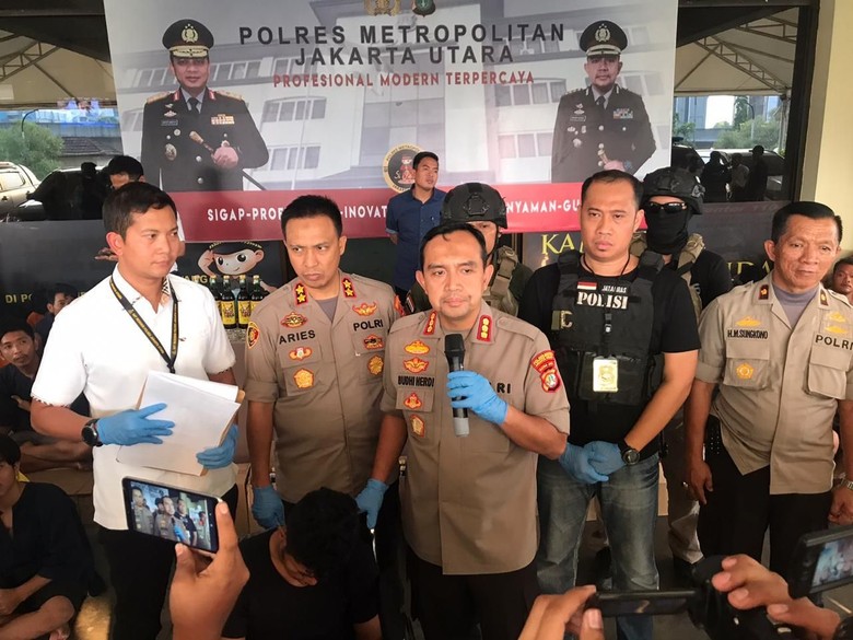 Operasi Berantas Premanisme, Polres Jakut Amankan 145 Orang Operasi Berantas Premanisme, Polres Jakut Amankan 145 Orang
