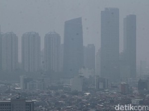 Sabtu Akhir Pekan, Kualitas Udara Jakarta Terburuk Ke-3 Sedunia