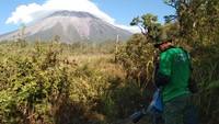 Momen dijadikan TNBTS menarik simpati pendaki sekaligus mengabarkan bahwa Gunung Semeru masih ditutup (Foto: Taman Nasional Bromo Tengger Semeru/Instagram)