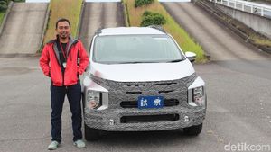 Intip Bodi Xpander Versi SUV yang Masih Dikamuflase