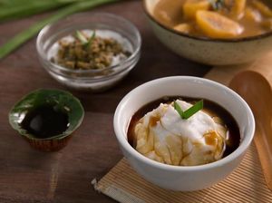 Resep Bubur Sumsum dengan Topping Gula Merah hingga Nangka