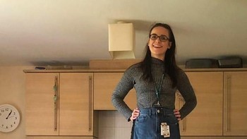 Kalau ini yang pakai orangnya setinggi apa ya, apa mesti pakai engrang dulu? Foto: Twitter/NatalieJNorton