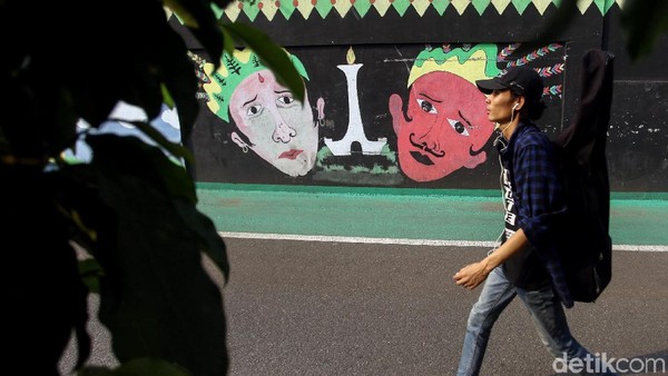 Mural Warna-warni Hiasi Kawasan Cipete