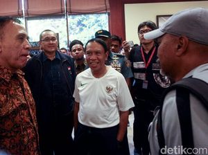 Menpora Zainudin Amali Calonkan Diri Jadi Cawaketum PSSI