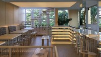 Foto: Instagram @turningpointcoffeeCoffee shop satu ini memiliki nuansa putih yang dominan dan juga tanaman hijau di sekitar ruangan. Turning Point cocok jadi tempat kumpul bersama teman-teman Anda.