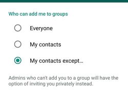 Begini Caranya biar Tak Sembarang Dimasukkan Grup WhatsApp