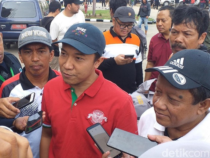 sekretaris Asprov PSSI Jatim Amir Burhanuddin