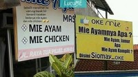 Ada yang bisa tebak, apa ya bedanya menu Mie Ayam dan Mie Chicken? Foto: Istimewa