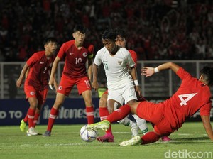 Main Lepas, Timnas U-19 pun Hajar Hong Kong