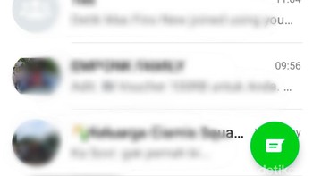 Kedua, masuk ke aplikasi WhatsApp, pilih ikon tiga titik yang ada di pojok kanan atas, kemudian pilih Pengaturan (Settings). (Foto: screenshot)