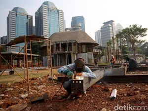 Menengok Pembangunan Hutan Kota di GBK