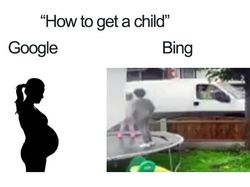 Meme Kocak Perbandingan Hasil Pencarian Google vs Bing
