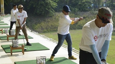 Foreksis Gelar Turnamen Golf