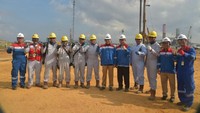 Upaya mencegah penurunan produksi minyak dan gas bumi, PHM meningkatkan pemboran untuk pengurasan produksi migas (di tahun 2020 direncanakan dibor 257 sumur baru), menerapkan waterflood pada beberapa lapangan yang ada (Lapangan Handil dan Lapangan Bekasap) dan melakukan workover sumur produksi atau pressure maintenance. Istimewa/Dok. Kementerian ESDM.